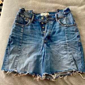 Abercrombie 7” Dad Shorts High Rise 29/8
